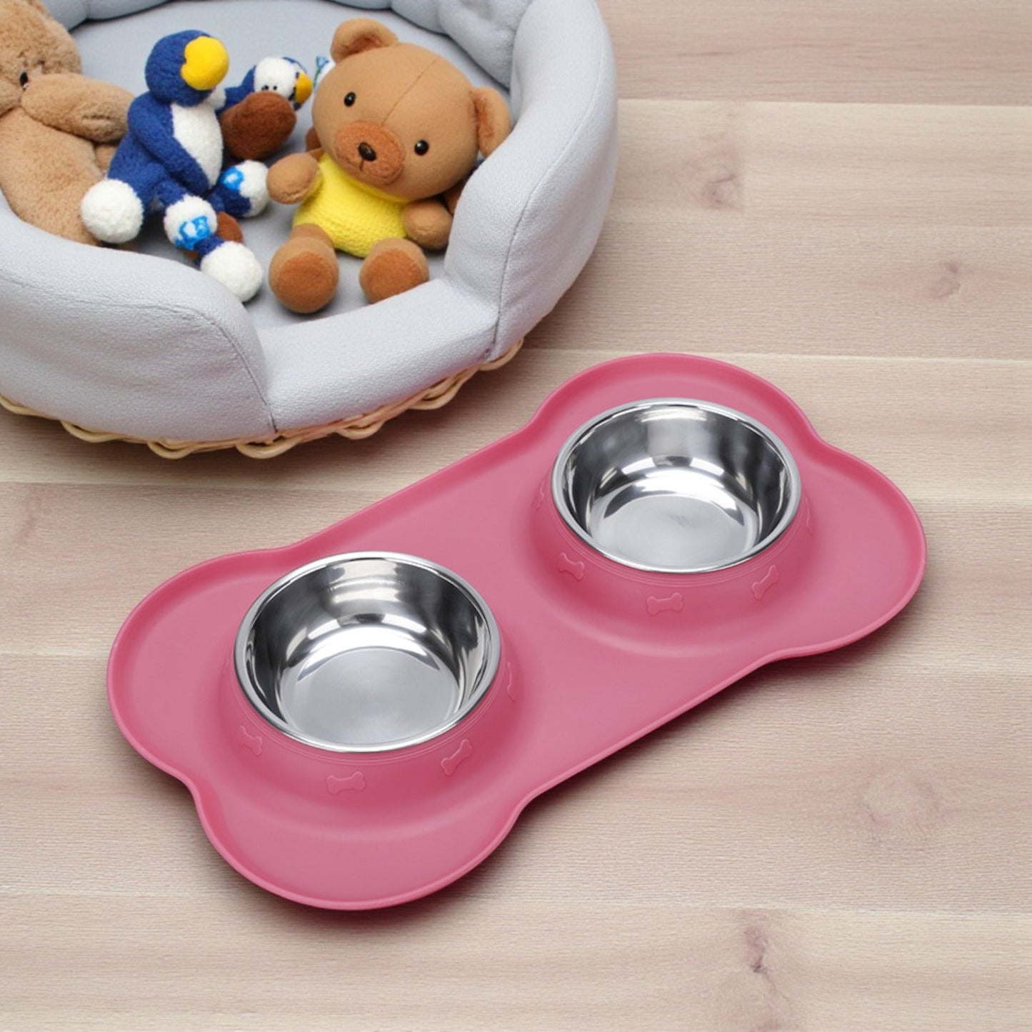 gamelle chien rose jouets
