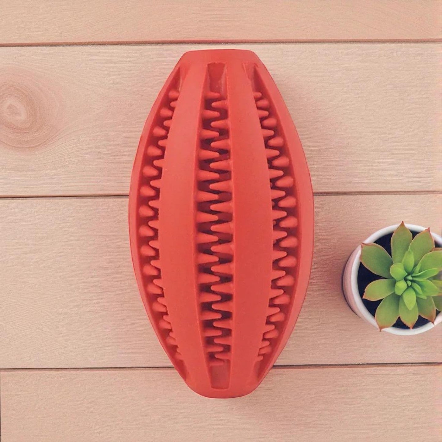 Jouet pour chien rouge durable