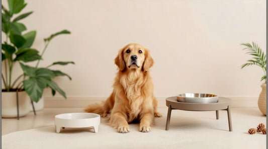 comparaison gamelle surélevée et gamelle classique pour chien