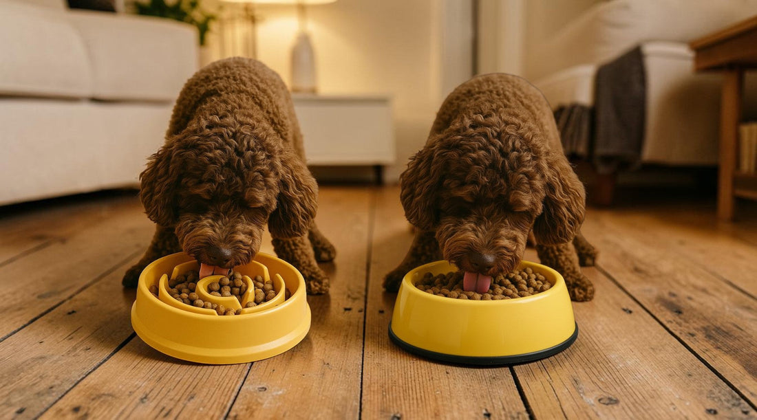 gamelle anti glouton vs gamelle normale chien comparaison repas