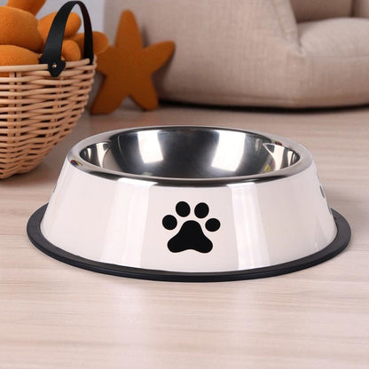 Gamelle Chien PawZen inox blanc