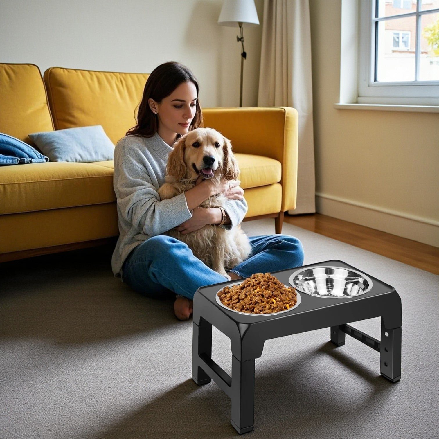 Gamelle chien surélevée | ZenBite™ - Univers Gourmand Canin