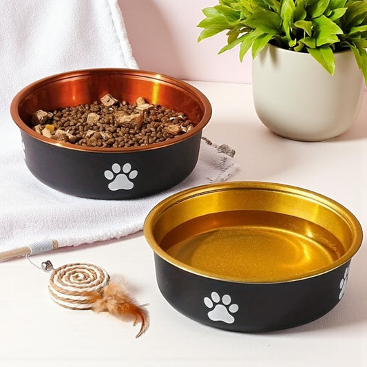 Gamelle Inox Antidérapante deux couleurs