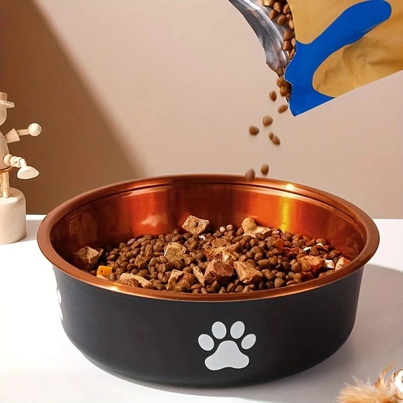 gamelle inox bronze croquettes
