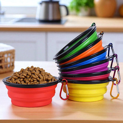 Gamelle Pliable pour Chiencouleurs varies