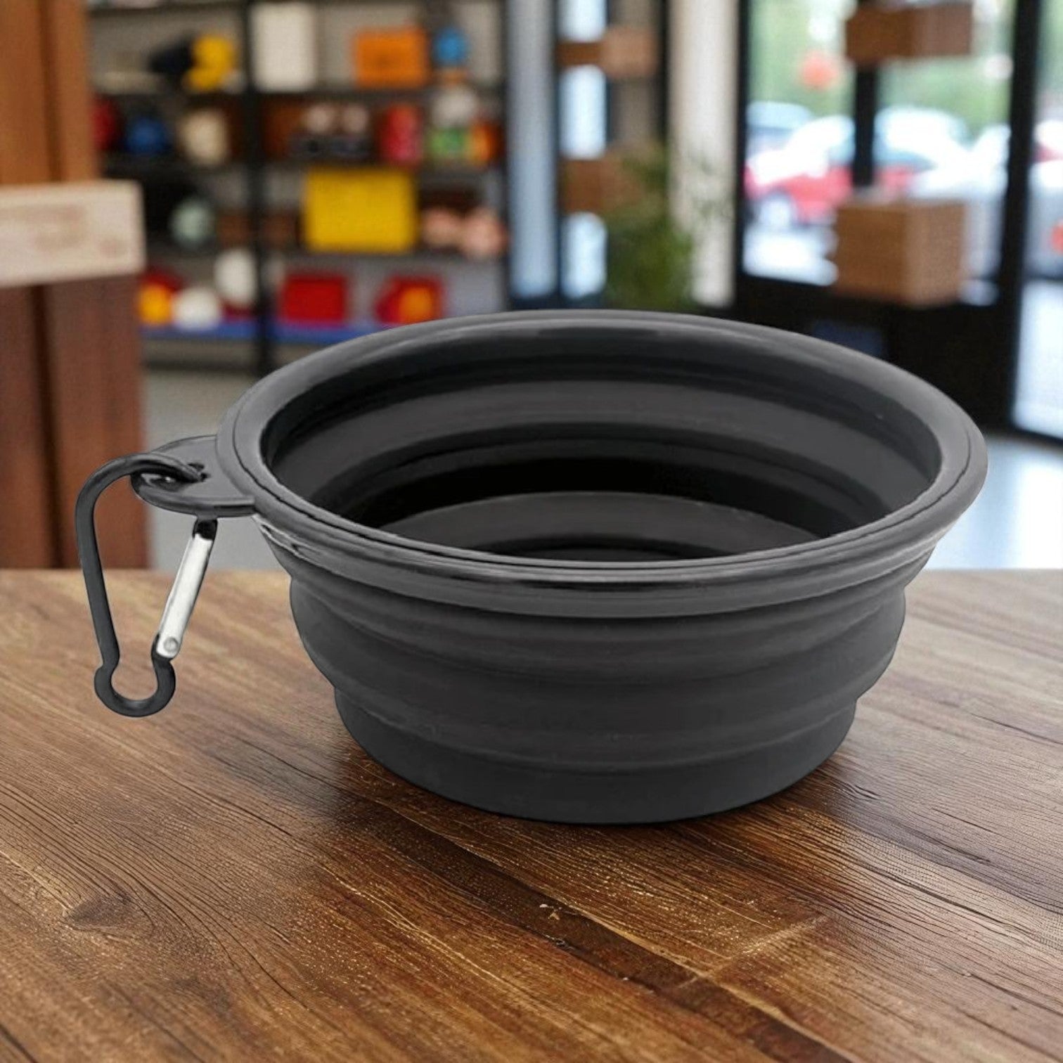 Gamelle pour Chien FlexiBowl noir