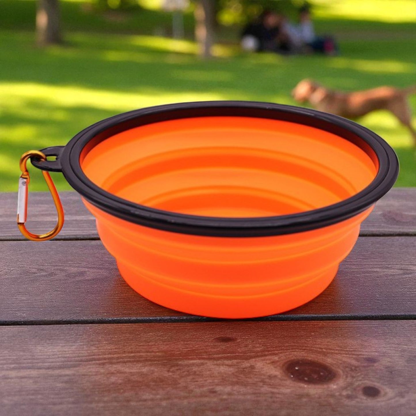 gamelle silicone orange exterieur