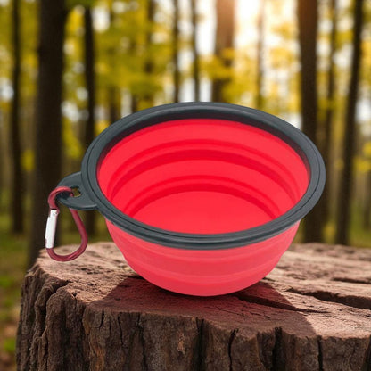 gamelle silicone rouge foret