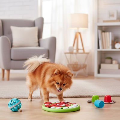 Jouet pour chien​ interactif et mental challenge