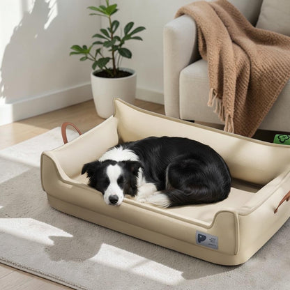 lit pour chien cozy élégant beige