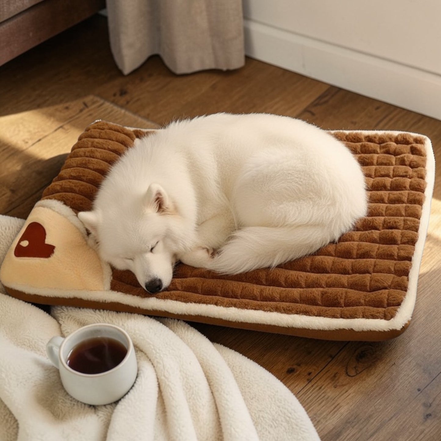 lit pour chien en mousse confortable