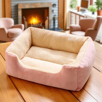panier chien rose foyer