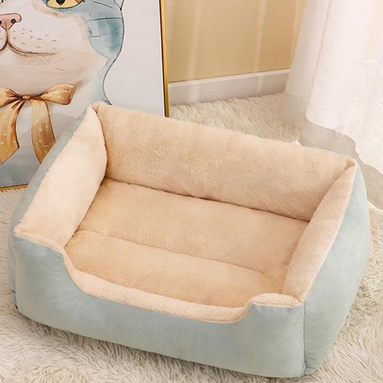 Panier Chien velura vert