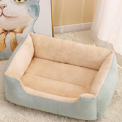 Panier Chien velura vert