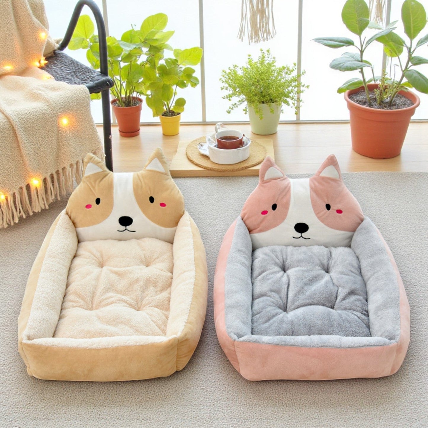 Panier Chien  ZenDoux deux couleurs