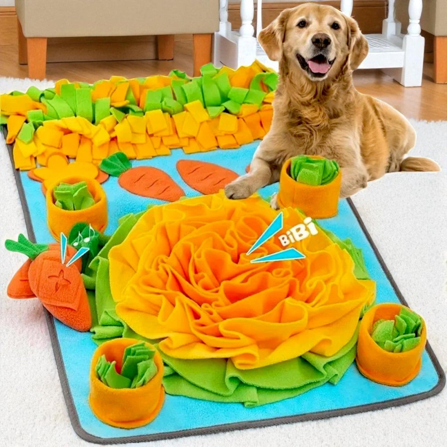 Tapis de fouille chien grand format