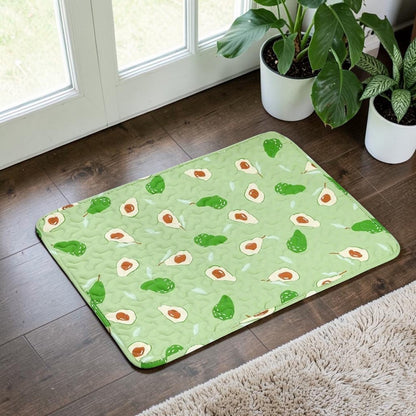 Tapis rafraichissant chien vert